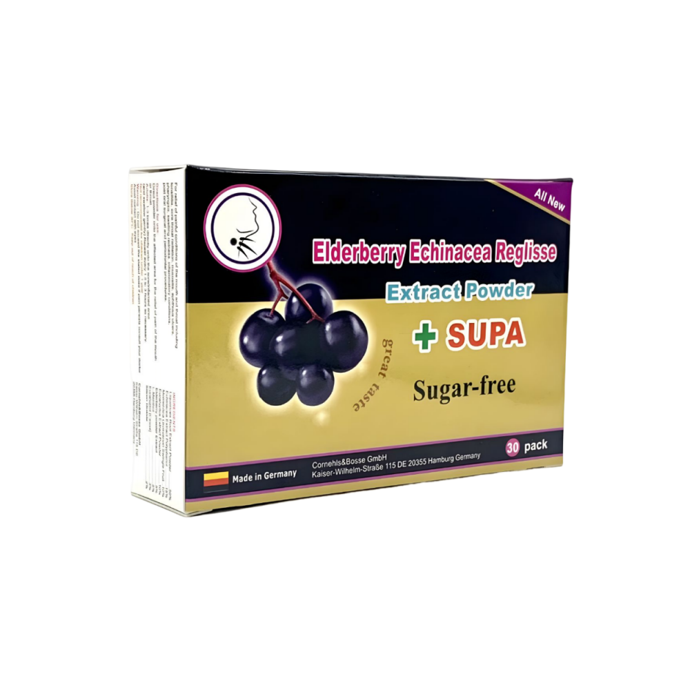 樂立舒® SUPA強效接骨木莓+紫錐菊多芬配方草本精油末