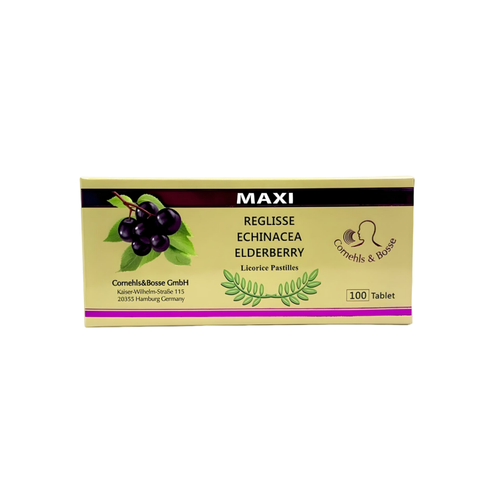 樂立舒® 紫錐花+接骨木莓草本甘草潤喉錠