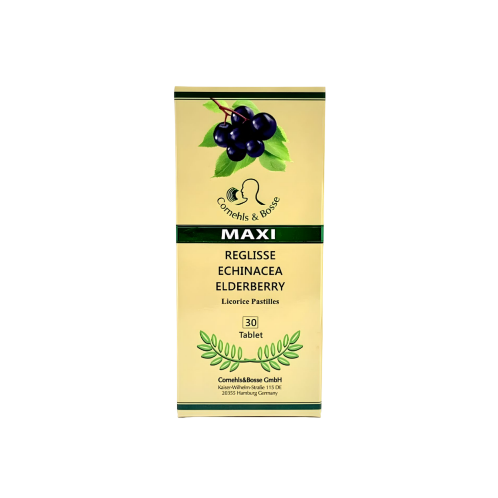 樂立舒® 紫錐花+接骨木莓草本甘草潤喉錠